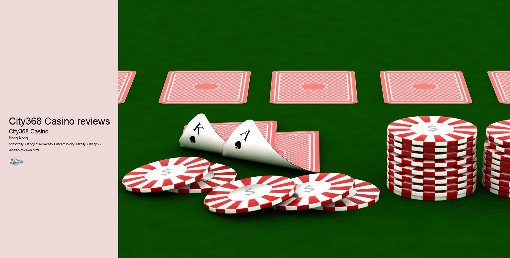 City368 Casino reviews