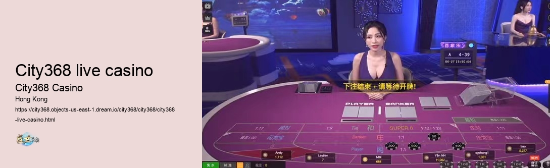 City368 live casino